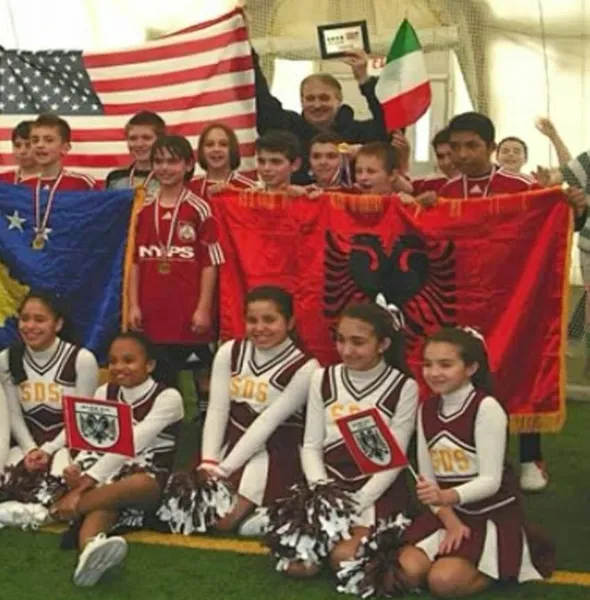 At-Stathi Indoor Soccer School. Bronx soccer club.