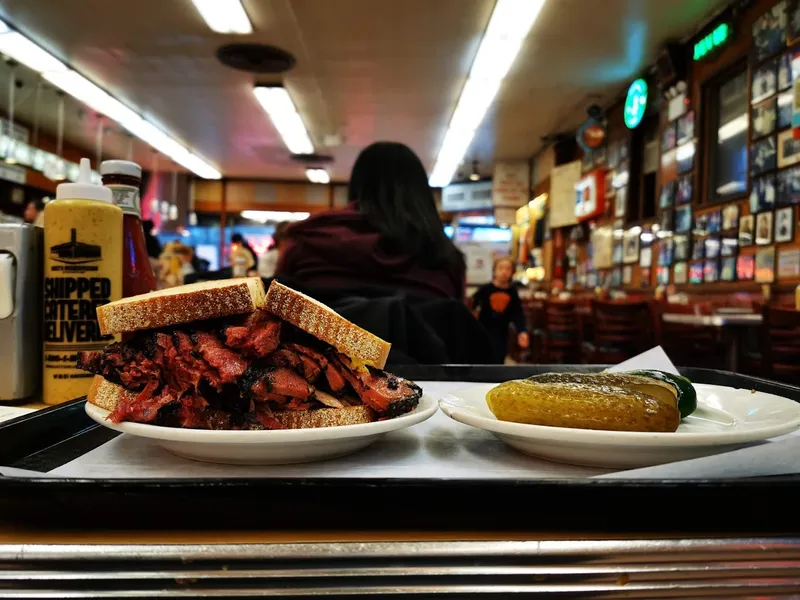 Salmon restaurants Katz's Delicatessen