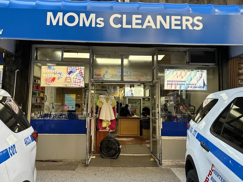 dry cleaning MOMs Cleaners