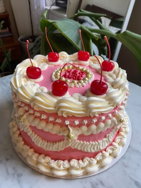 strawberry cake Screaming in Cakes