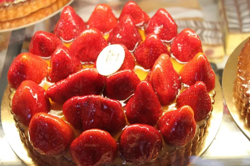 strawberry cake La Bergamote (Chelsea)