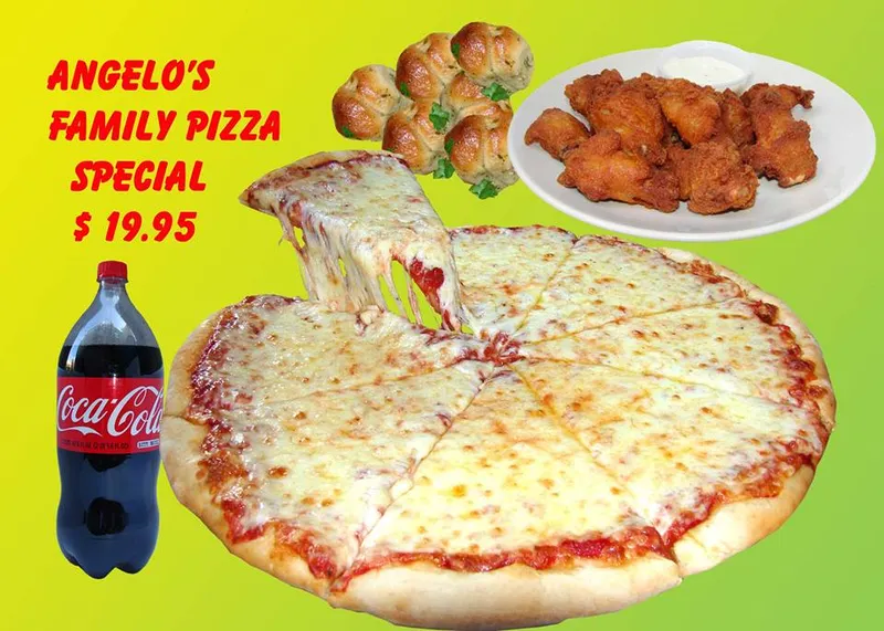 pizza places Angelo's Pizza in Maspeth