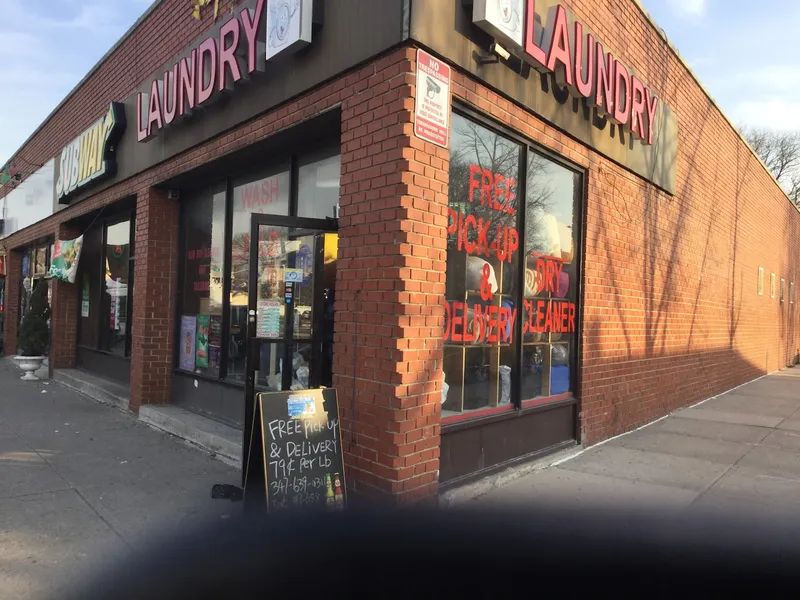 dry cleaning 87 Laundromat （Free pickup service，New customer get 3 times 20% Off and Free a laundry bag） in East Elmhurst