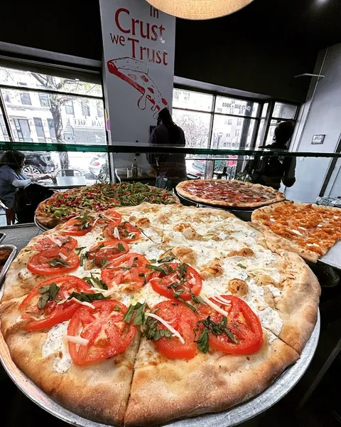 pizza places The Swiss Slice in Prospect-Lefferts Gardens