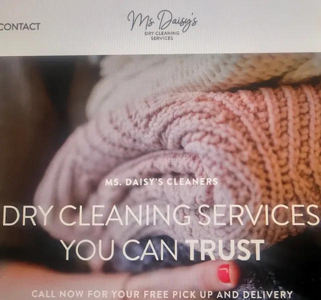 dry cleaning Ms. Daisy's Cleaners