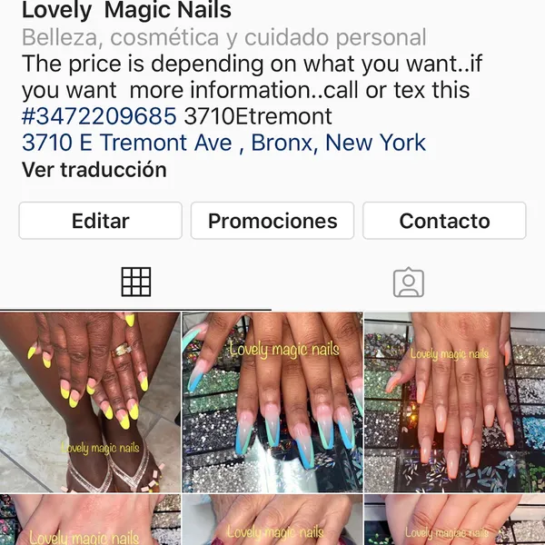Lovely Magic Nails In