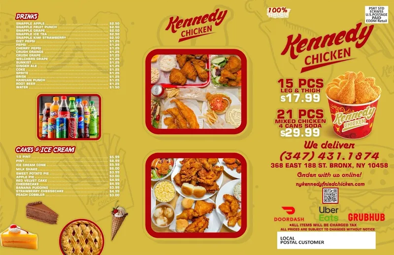 Kennedy's Chicken & Burgers “MARION AVE”