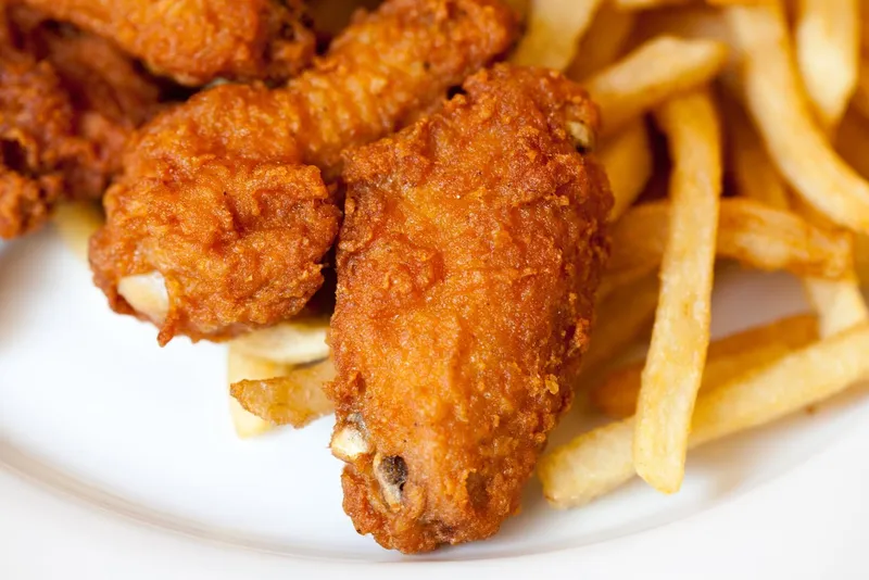 fried chicken Crown Fried Chicken in Bedford-Stuyvesant