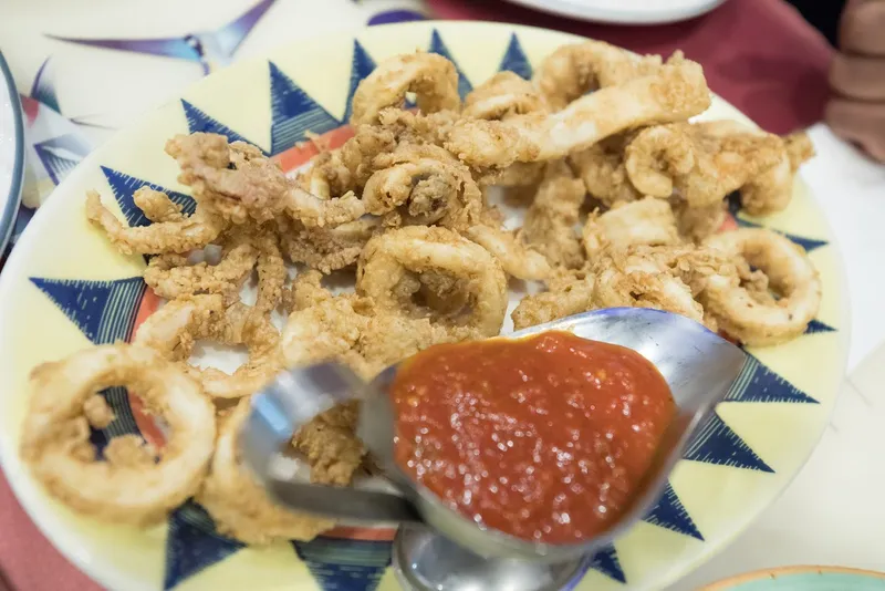 Calamari Sabry's Seafood in Astoria