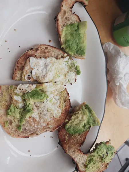 avocado toast M & O Bagels in Ozone Park