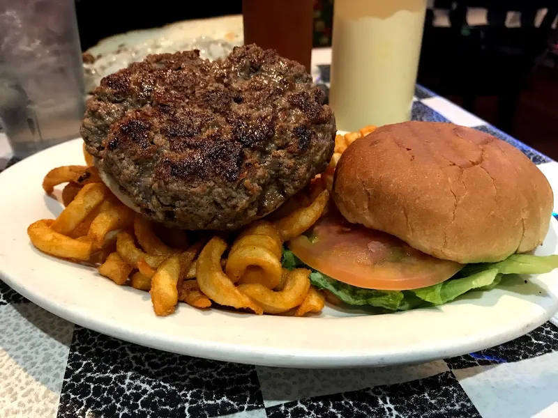 turkey burgers Paul's Da Burger Joint in East Village