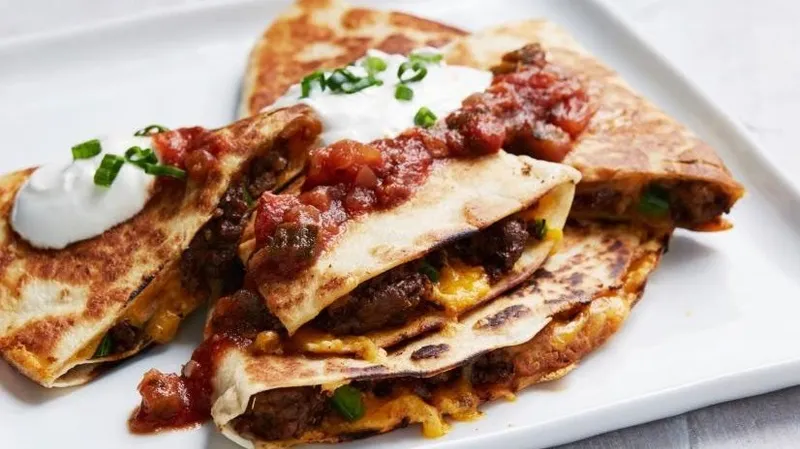 chicken quesadilla KX burger & Beyond