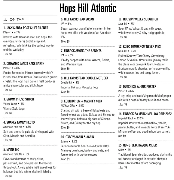 Hops Hill At Atlantic