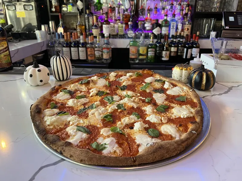 caprese sandwich ROCCO'S OF ROC BEACH COAL BRICK OVEN PIZZA BAR & RESTAURANT ITALIANO