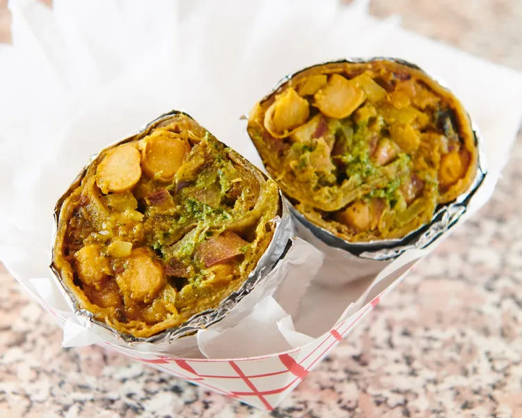 chicken roll Roti Roll (Bombay Frankie)