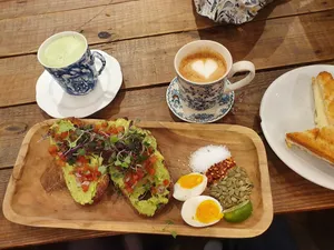 avocado toast in Flatiron District NYC