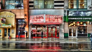 fast food restaurants in Theater District NYC