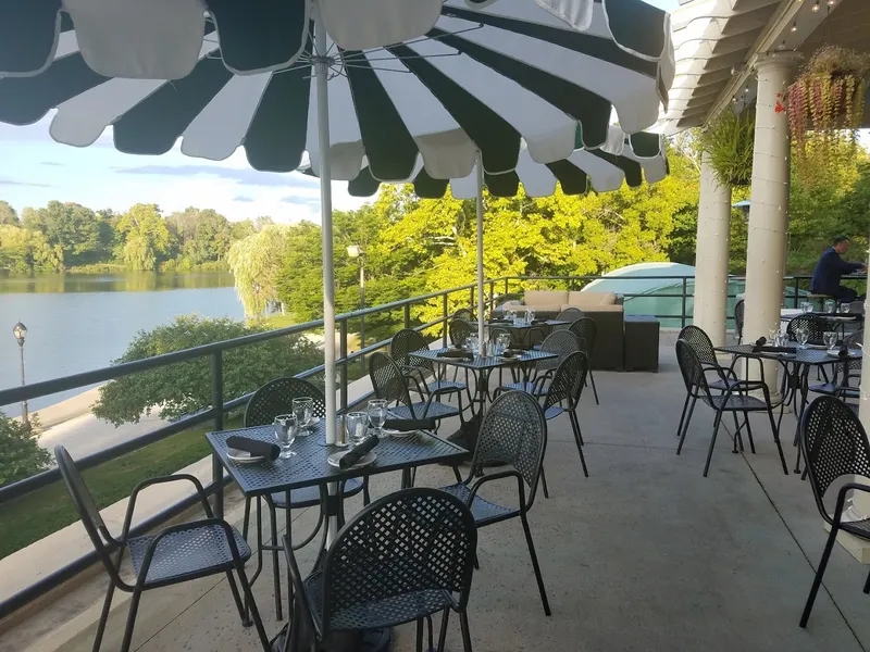 outdoor dining The Terrace at Delaware Park