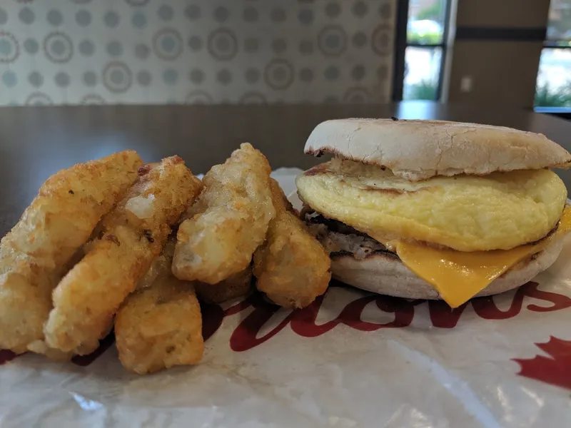 egg sandwich Tim Hortons in North Delaware