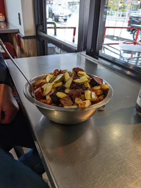 tater tot Hertel Avenue Poutine and Cream