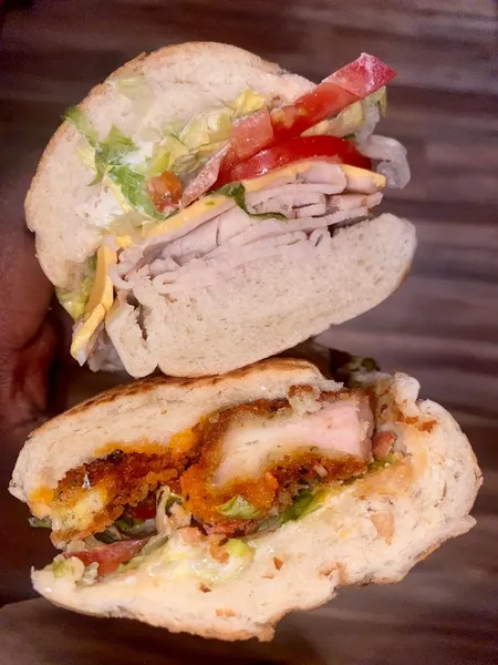 chicken sandwiches Zio's Deli & Heroes