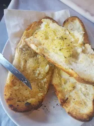 garlic bread in City Island NYC