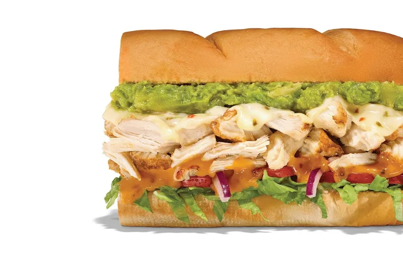 chicken roll Subway