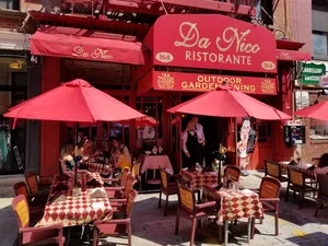 french fries in Little Italy NYC