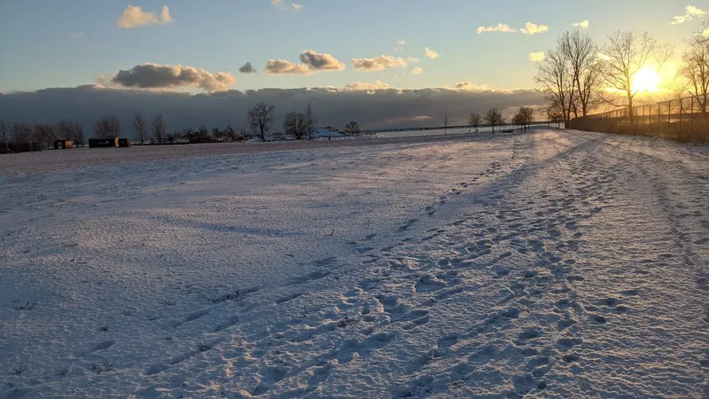 Kid-friendly bike trails Outer Harbor Buffalo