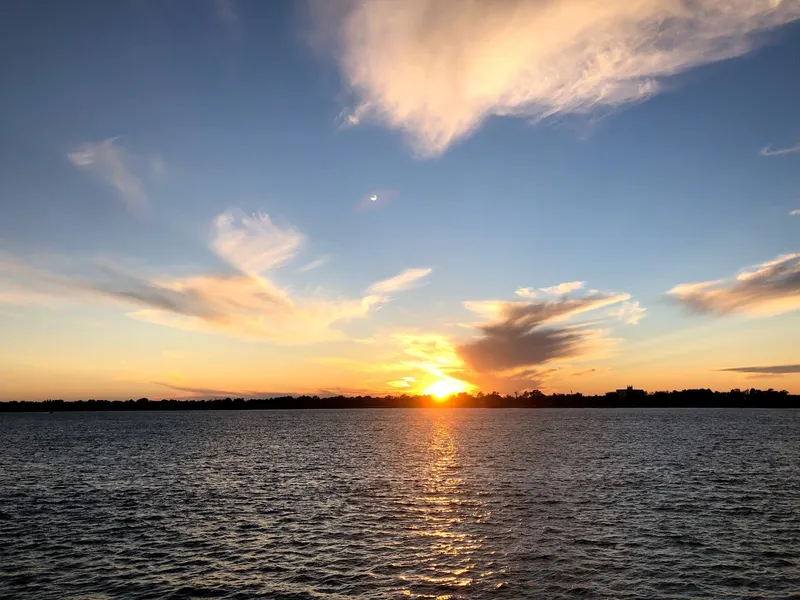 Places for sunsets Bird Island Pier