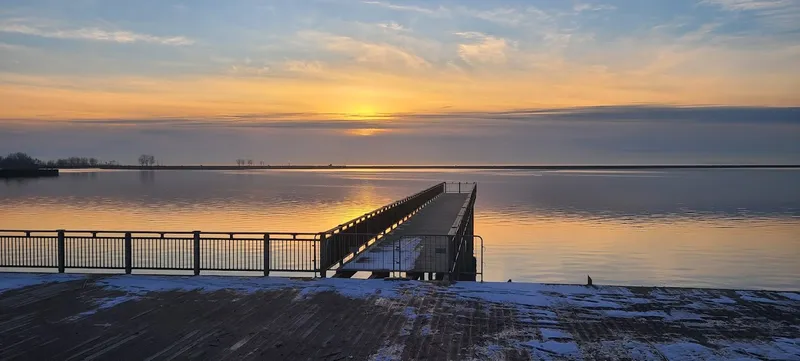 Places for sunsets Gallagher Pier