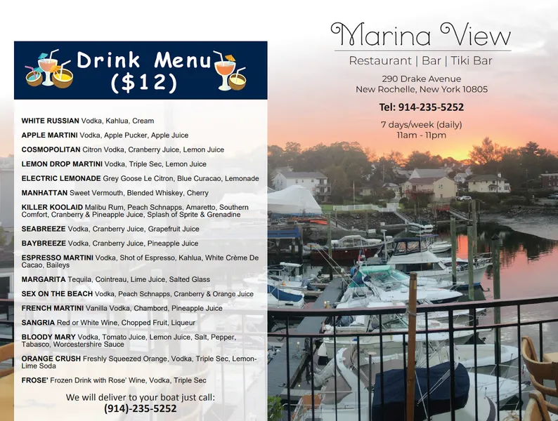 Marina View Restaurant & TIKI BAR