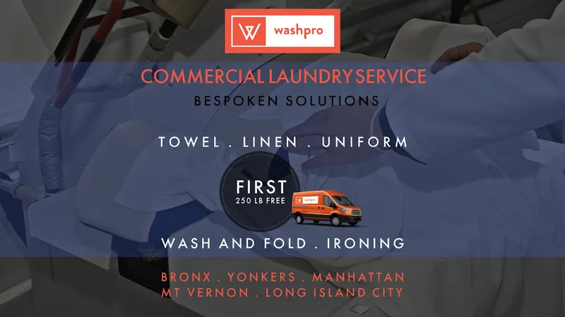 dry cleaning Washpro Laundry Pickup Service