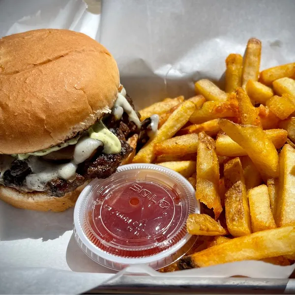 French Fries Michele's Charcoal Pit Food Truck