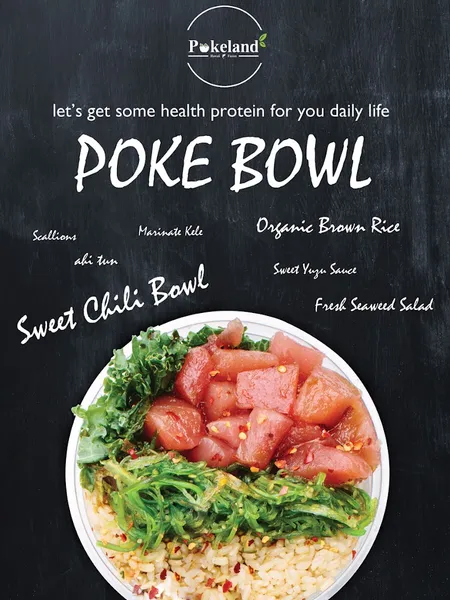 Shrimp Pokelava Poke Bowl - Collegetown