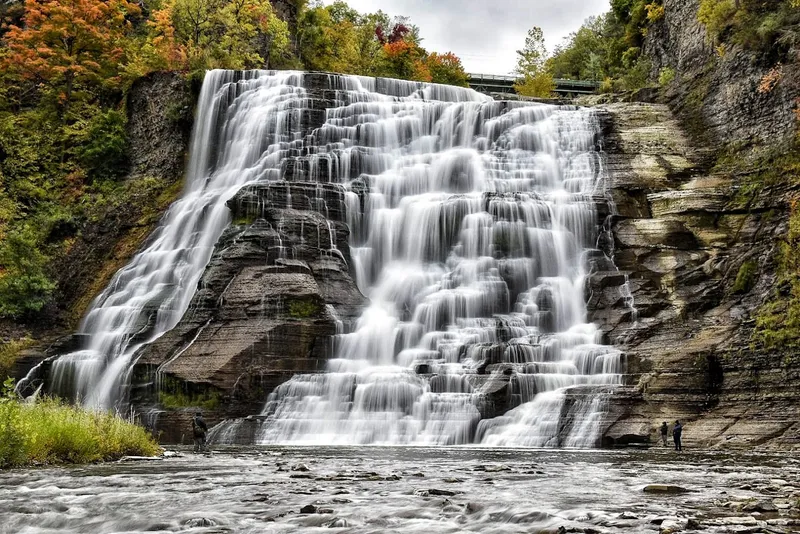 things to do at night Ithaca Falls