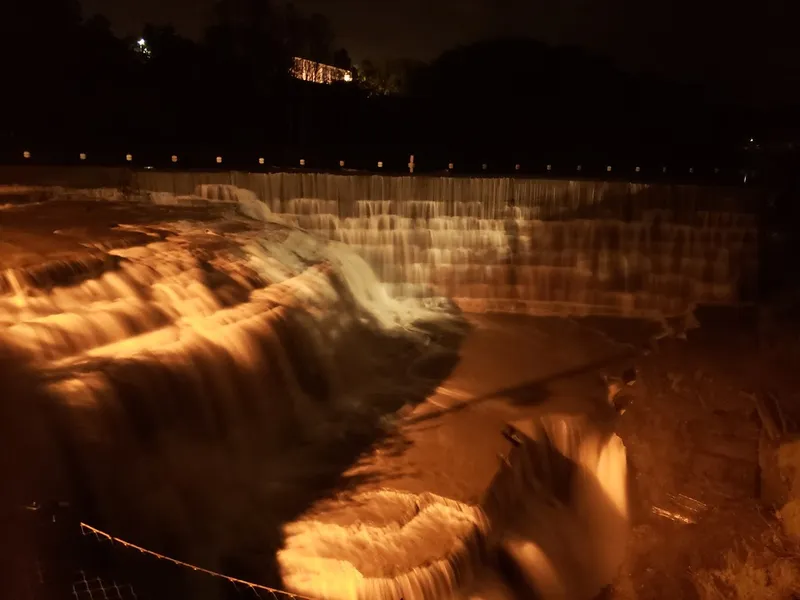 things to do at night Triphammer Falls