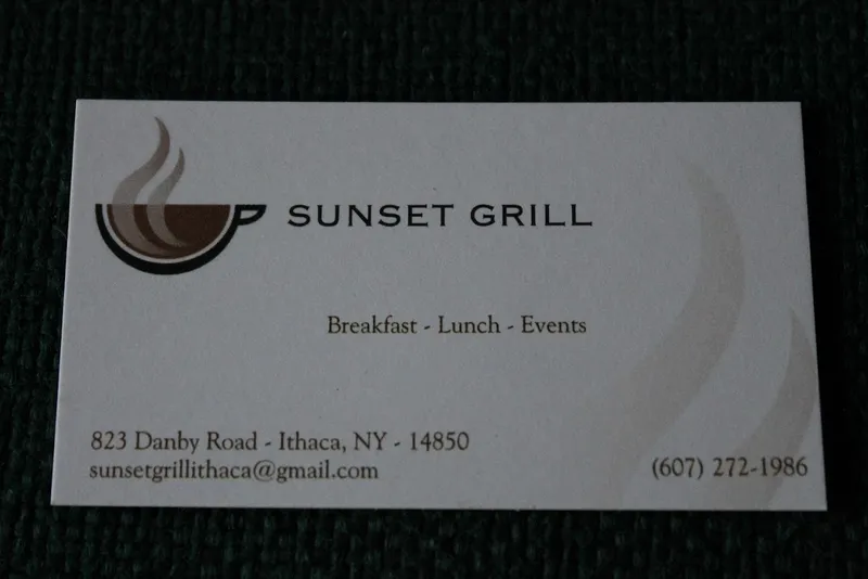 outdoor dining Sunset Grill