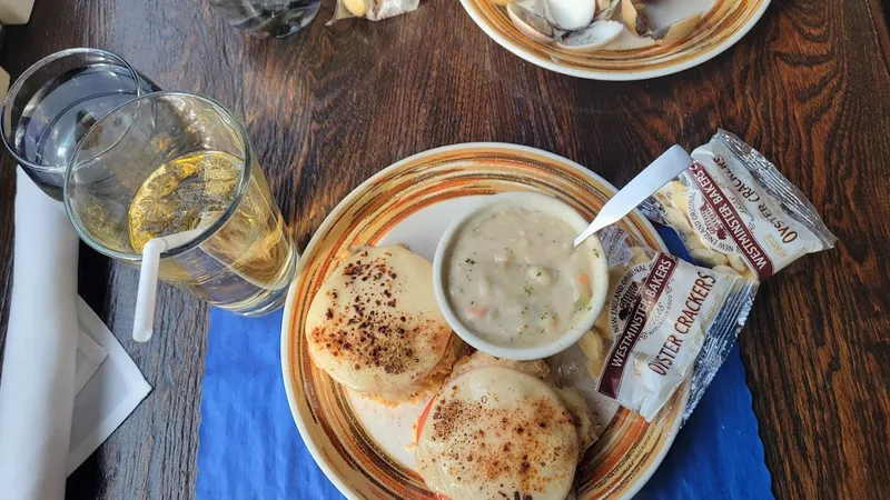 clam chowder Kelly's Dockside Cafe