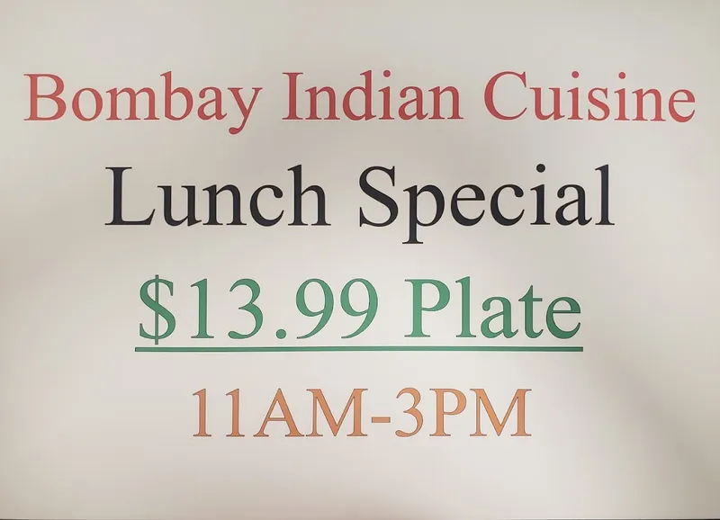 Bombay indian cuisine
