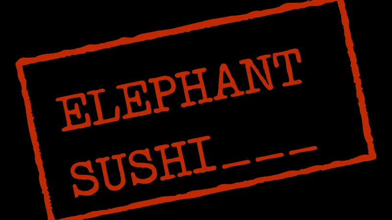 Elephant Sushi