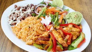 chicken fajitas in San Francisco