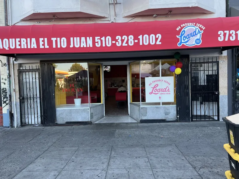 mexican restaurants Taqueria El Tio Juan in Fruitvale