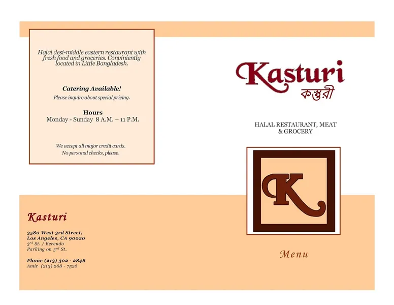 pakistani restaurants Kasturi