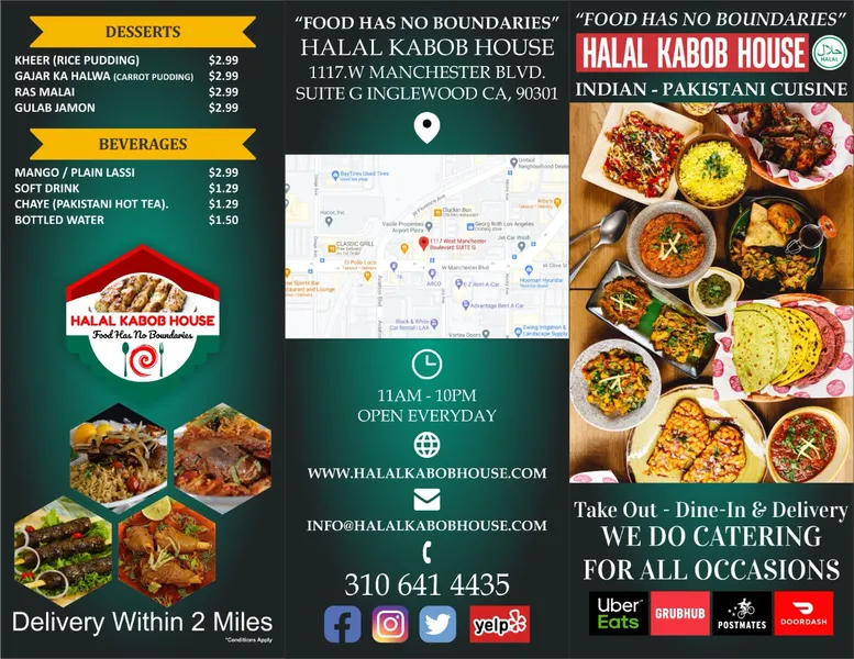 pakistani restaurants Halal Kabob House