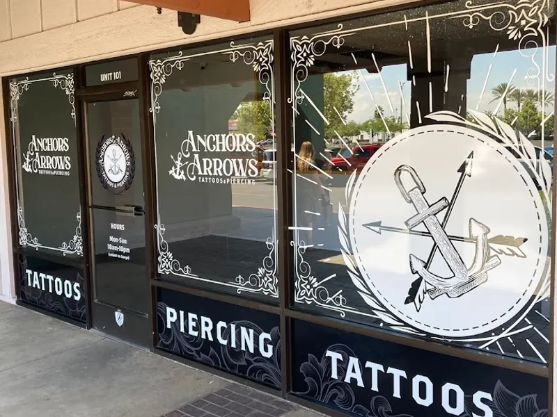 Anchors & Arrows Tattoos & Piercings