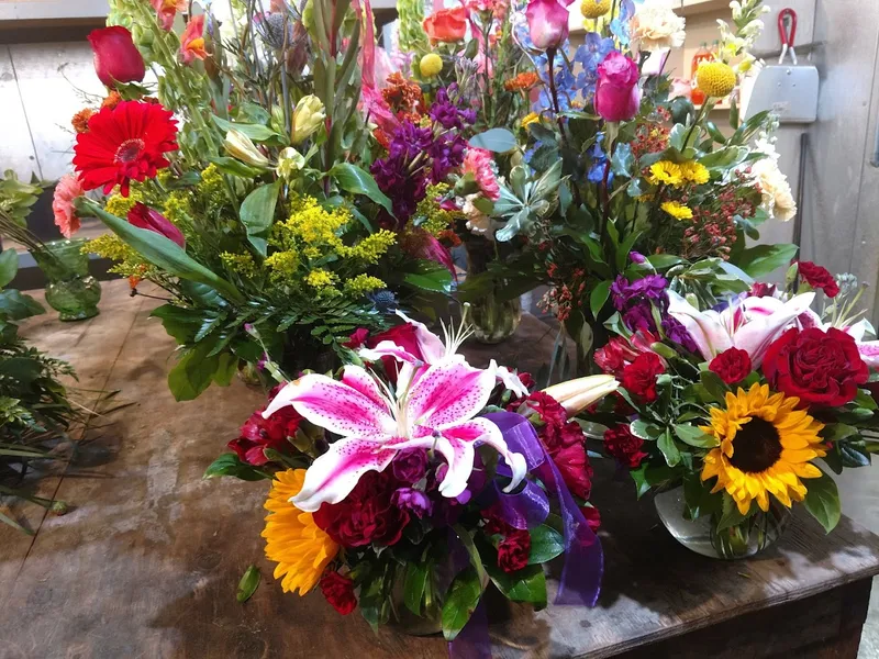 florist Lou Gentile's Flower Basket