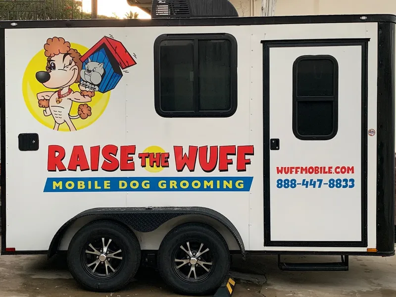 dog groomers Raise The Wuff Mobile Dog Grooming