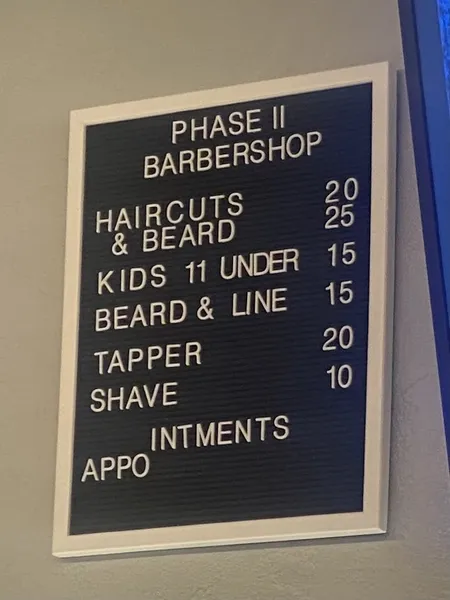 Phase II Barber Shop