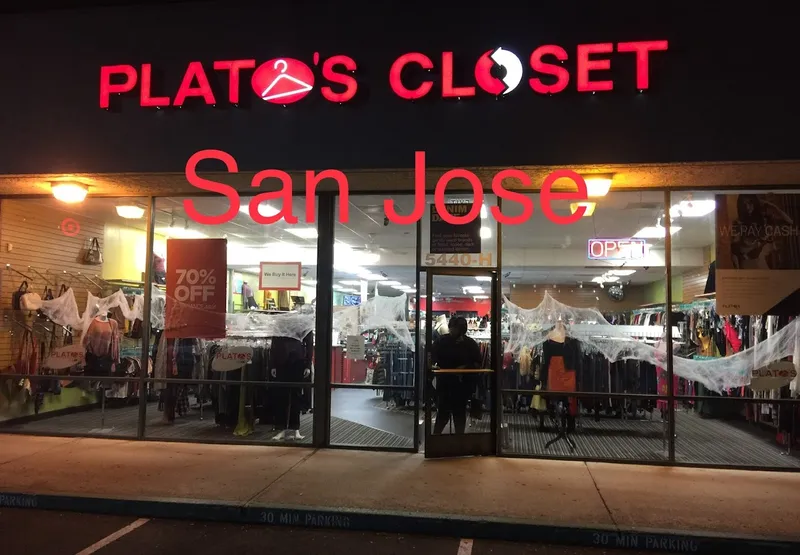 consignment shops Plato's Closet San Jose